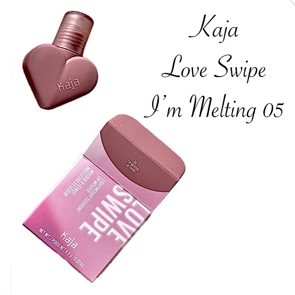 Kaja LOVE SWIPE Lightweight Cushiony Lip Mousse in I’m Melting 05, .22 Oz./ 6.5g